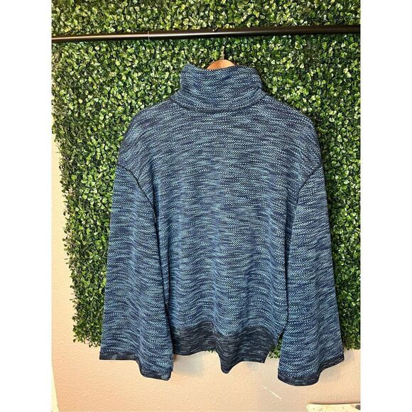 Free People Sunny Days Turtleneck Top In Overboard Combo Size Medium - Picture 1 of 5